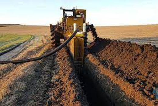 زهکشی و اصلاح اراضی در مزارع خرمشهر