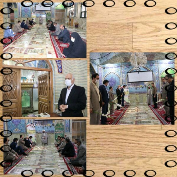 کارکنان جهاد کشاورزی با آرمان‌های شهدا تجدید میثاق کردند