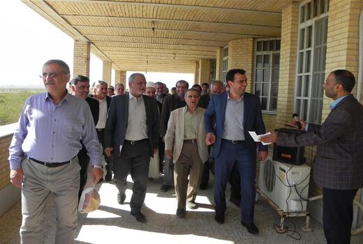 بازدید کانون جهادگران جهاد سازندگی از پروژه های بخش کشاورزی در شهرستانهای کاشان و آران و بیدگل