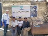 خدمت‌رسانی جهادی دامپزشکی در مناطق محروم تکاب