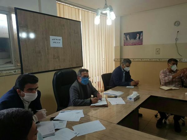 برگزاری جلسه ستاد آبیاری نوین در شهرستان گرمه