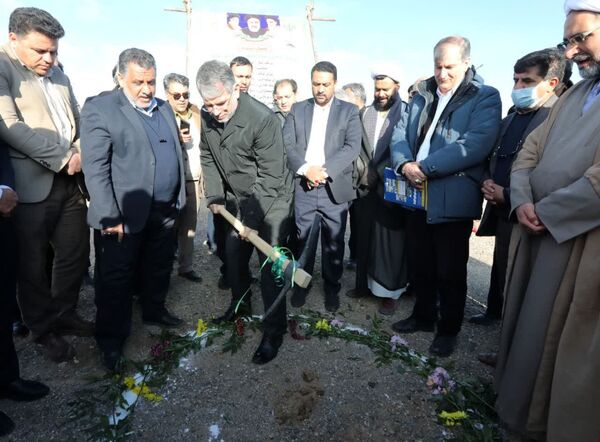 کلنگ‌زنی پروژه "اگری ولتائیک" توسط وزیر جهاد کشاورزی در مروست