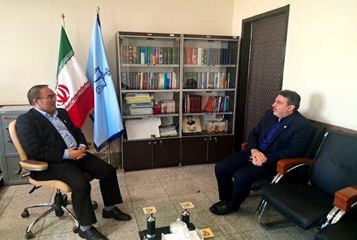 دیدار مدیر کل دامپزشکی استان با دادستان عمومی و انقلاب مرکز استان آذربایجان شرقی