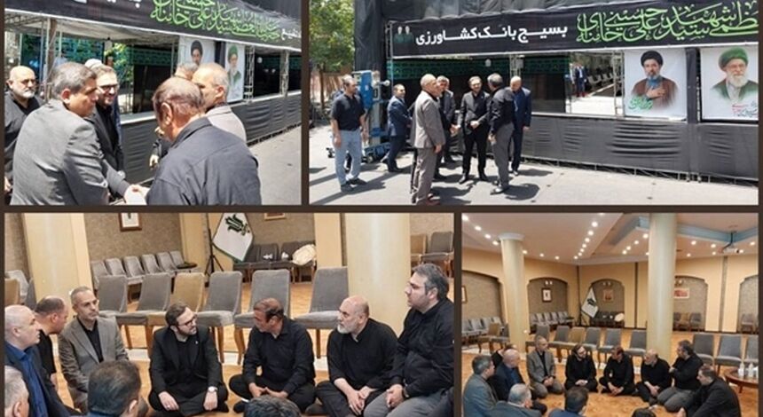 بازدید مدیرعامل بانک کشاورزی از موکب‌های خدمت‌رسانی به عزاداران قائد شهید امت