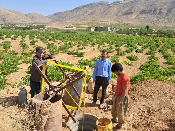 مرمت و لایروبی 6 رشته قنات در اقلید