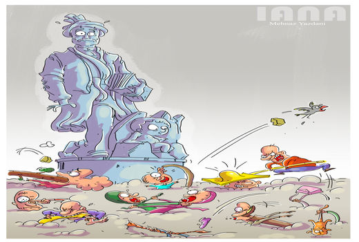 تهرانی ها خشمگین ترین استان کشور- کارتون مهناز یزدانی