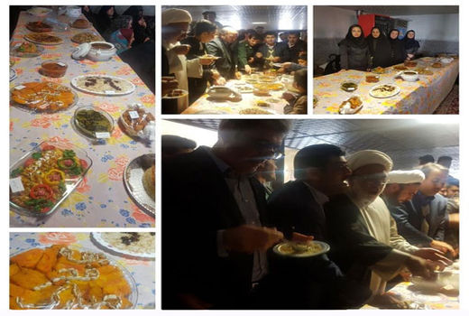 برگزاری جشنواره غذاهای بومی و محلی در روستای سلوک شهرستان هشترود  به مناسبت دهه فجر