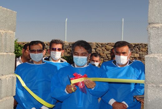 افتتاح پروژه واکسیناسیون دام سنگین علیه بیماری تب برفکی و طیور بومی در شهرستان درمیان