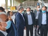 بازدید وزیرجهاد کشاورزی از سوله نگهداری ذرت و بسته‌بندی کود شیمیایی