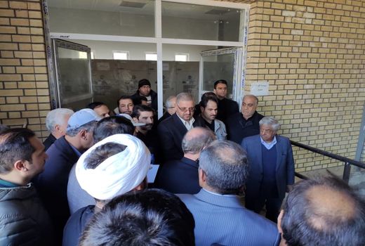 بازدید سرپرست وزارت جهاد کشاورزی از پروژه‌ های آبیاری تحت فشار دشت قراویز در شهرستان سرپلذهاب