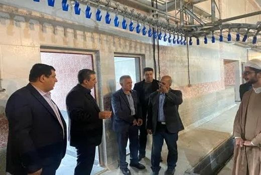 پیشرفت 90 درصدی کشتارگاه طیور پاک مرغ آذربایجان در سراب 