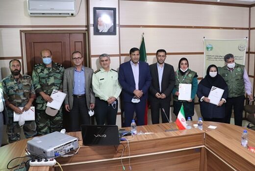 جنگلبانان نمونه استان تهران مورد تقدیر قرار گرفتند