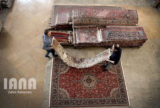 بازار فرش فروشی‌ها 