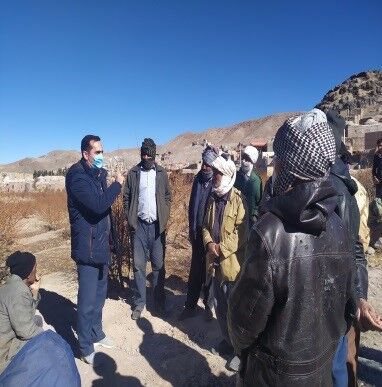 برگزاری کارگاه آموزشی تغذیه زمستانه دام، پیش آگاهی و پایش ملخ صحرایی در بیرجند