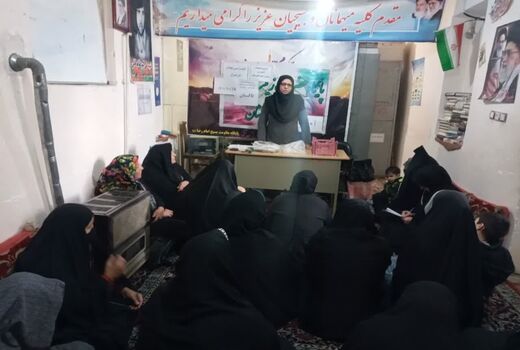 برگزاری دوره آموزشی کاشت سبزیجات در شهرستان تاکستان