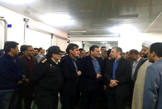 کشتارگاه 25 هزار تنی سپیدمرغ شیرکوه یزد افتتاح شد
