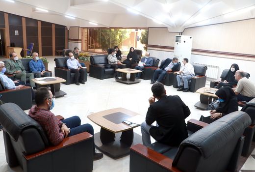 نشست مشترک سازمان جهاد کشاورزی و بنیاد نخبگان استان قزوین 