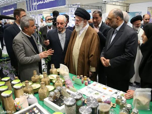 مقام معظم رهبری از دستاوردهای کشاورزی دولت سیزدهم بازدید کرد