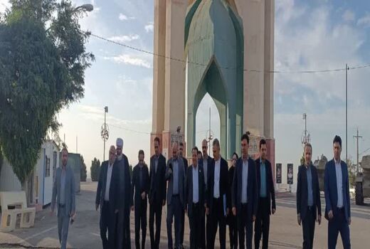 تجدید میثاق معاون وزیر جهاد کشاورزی با آرمان‌های شهدا در سفر به قزوین