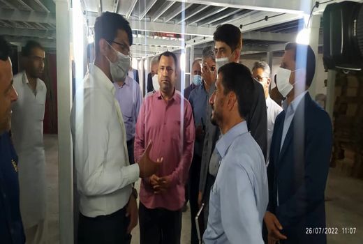 بهره برداری از  یک واحد سردخانه در شهرستان فهرج 