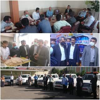 برگزاری مانور امنیت غذایی و نشست فوق العاده کارگروه تنظیم بازار شهرستان آبیک