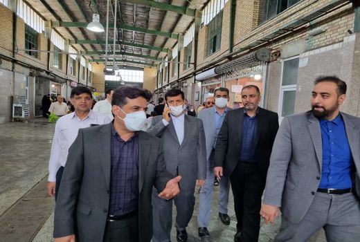 بازدید آقامیری از کشتارگاه‌ها و جایگاه‌های عرضه محصولات پروتئینی در میادین میوه و تره‌بار تهران و شهرری