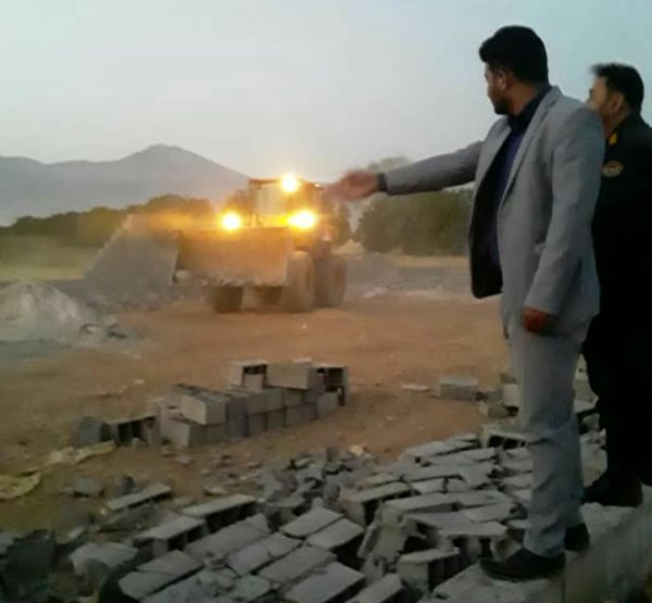 آزاد سازی ۳هزار متر مربع از اراضی کشاورزی شهرستان لردگان