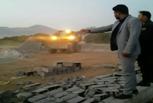 آزاد سازی ۳هزار متر مربع از اراضی کشاورزی شهرستان لردگان