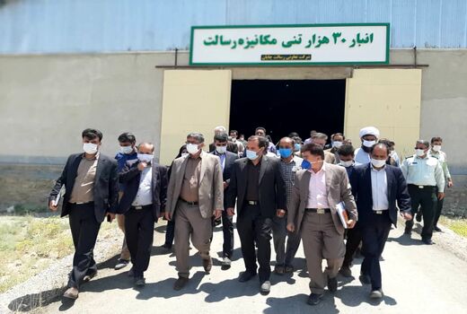 بازدید استاندار همدان از مراکز خرید تضمینی گندم شبکه تعاون روستایی شهرستان رزن 