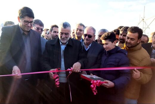 ۲۲ هزار هکتار شبکه زهکشی شهرستان گمیشان با حضور وزیر جهاد کشاورزی به بهره برداری رسید