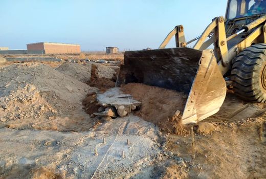 آزادسازی 6 هزارمترمربع از اراضی زراعی در اسکو 