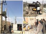 انسداد چاه‌های غیرمجاز آب با دستور قضایی در قرچک