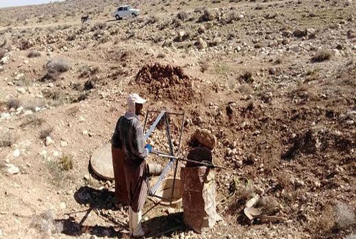 بازسازی رشته قنات پیرگدار خرامه