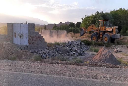 جلوگیری از تغییر کاربری ۲۰۰۰۰۰ متر مربع از اراضی کشاورزی دهستان کوهپایه شهرستان کرمان