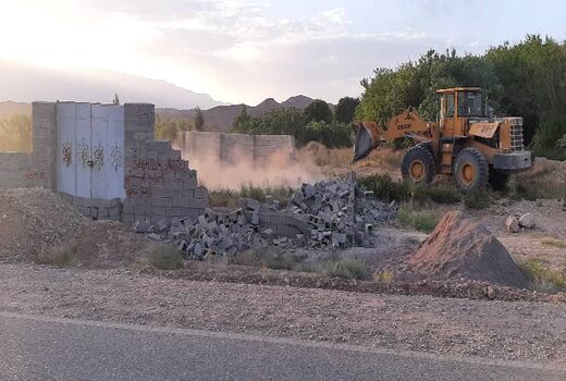 جلوگیری از تغییر کاربری ۲۰۰۰۰۰ متر مربع از اراضی کشاورزی دهستان کوهپایه شهرستان کرمان