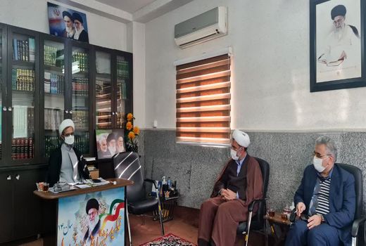 دیدار رئیس سازمان جهاد کشاورزی خراسان شمالی با امام جمعه شهرستان بجنورد