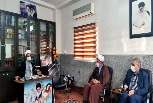 دیدار رئیس سازمان جهاد کشاورزی خراسان شمالی با امام جمعه شهرستان بجنورد