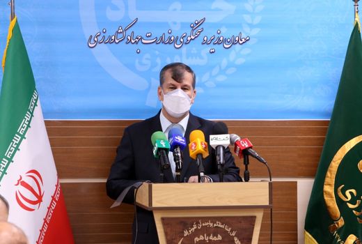 تولید 120 میلیون تن محصولات کشاورزی در کشور