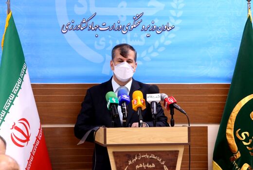 تولید 120 میلیون تن محصولات کشاورزی در کشور