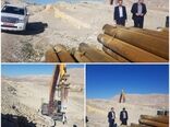 پیشرفت ۵۵ درصدی ایستگاه پمپاژ روستای گنبد پیرمحمد