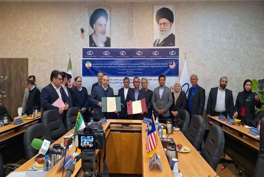 امضای تفاهم‌نامه مشترک ایران و مالزی در بخش تحقیقات کشاورزی