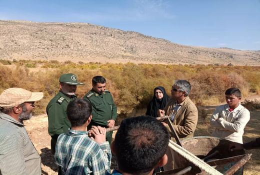 عملیات احیاء قنات در بیضاء آغاز شد