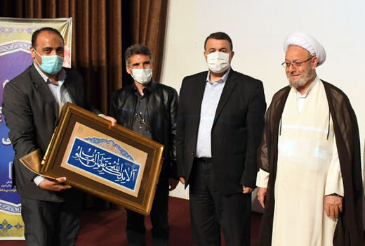تقدیر رئیس دانشگاه علوم پزشکی تبریز از مهندس فتحی به عنوان مدیر نمونه و دخیل در تامین سلامت استان