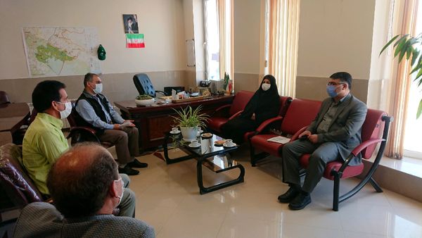 بازدید رئیس سازمان جهاد کشاورزی استان قزوین از مدیریت جهاد کشاورزی شهرستان آبیک