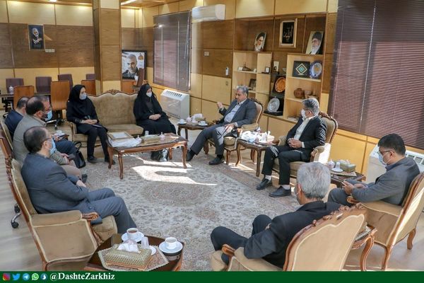 نشست مشترک رییس و معاونان سازمان جهاد کشاورزی با استاندار قزوین