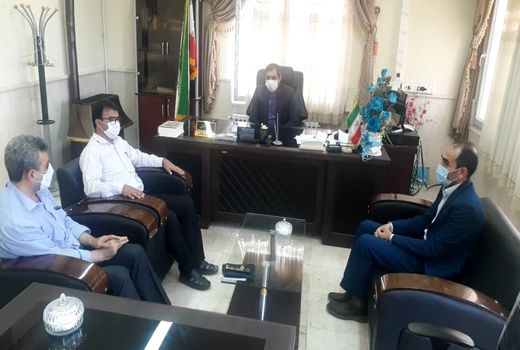 دیدار مدیر هماهنگی ترویج کشاورزی سازمان با فرماندار شهرستان هلیلان