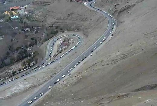 جاده چالوس از فردا تا شنبه یک‌طرفه است