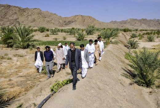 افتتاح 500 هکتار آبیاری تحت فشار در مناطق عشایری سیستان و بلوچستان