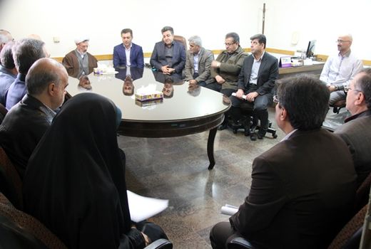 دیدار بسیجیان سازمان جهاد کشاورزی تهران با مسئول حوزه نمایندگی ولی فقیه 