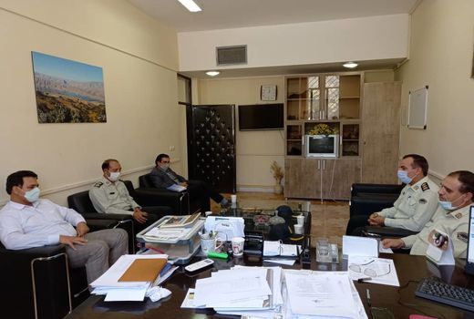 معارفه فرمانده موقت یگان حفاظت امور اراضی استان ایلام